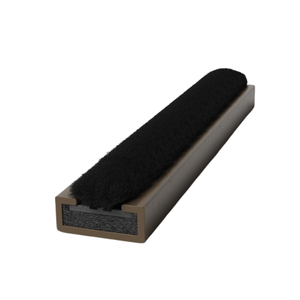 Pyroplex Fire & Smoke Seal Intumescent Strip, Brush, 10mm x 4mm x 2.1m, Brown