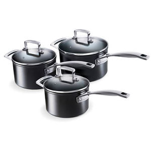 Le Creuset - Toughened Non-Stick Saucepan Set 3pce