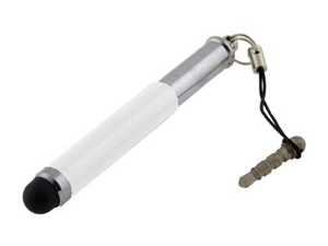 Universal Finger-Touch Aluminium Stylus - Pearl White