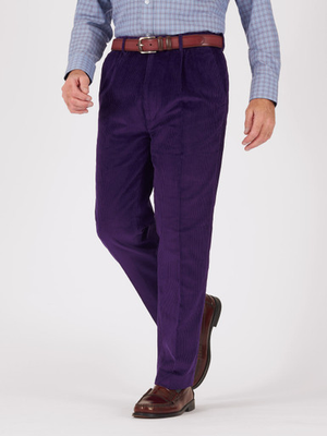 Purple County Corduroy Trousers