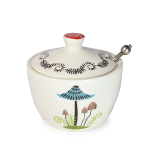 Toadstool Sugar Bowl With Lid