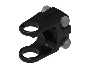 Weasler 1" Bore x 15 Spline Clamp Lawn & Garden Yoke w/ Bolt Holes & Set Screw 6N Series