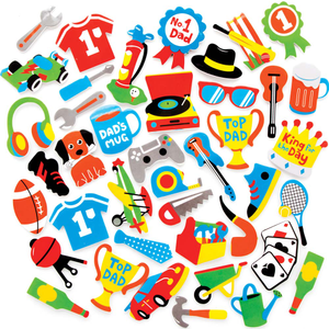 Father's Day Foam Stickers