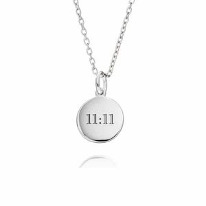11:11 Disc Necklace