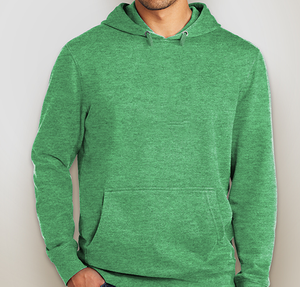 District V.I.T. Pullover Hoodie - Heathered Kelly Green