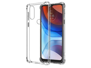 Gel Case with Bumper Edges for Motorola Moto E7 Power - Clear