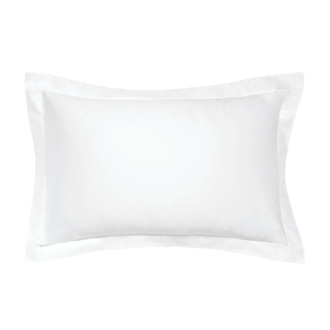 600 Thread Count Egyptian Cotton Oxford Pillowcase, White