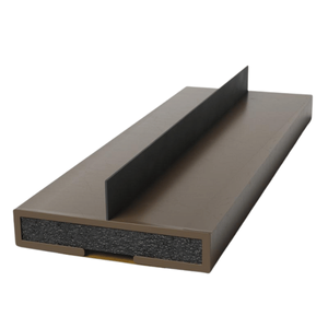 Pyroplex Fire & Smoke Seal Intumescent Strip, Single Fin, 20mm x 4mm x 2.1m, Brown