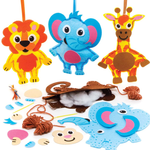 Naaisets van jungledieren 