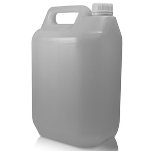 5 Litre Natural Plastic Jerry Can & 38mm T/E Screw Cap