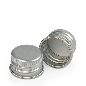 5ml Blue Glass Dropper Bottle & Aluminium Cap - Aluminum