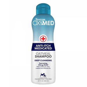 Tropiclean Oxymed - Anti-Itch Shampoo for Dogs & Cats