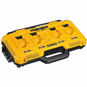 DEWALT DEW-DCB104 Multiport Simultaneous Fast Charger - 8.0Ah Output/Port (ToughSystem Compatible)