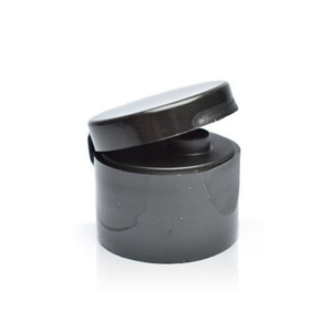 24mm Flip-Top Cap - Black Smooth