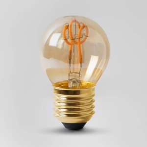 Balham E27 2W Vintage Golf Ball Sunset White 1800K High CRI LED Bulb