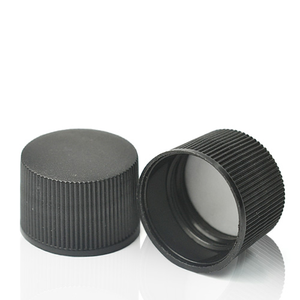 20mm Plastic Screw Cap - Black