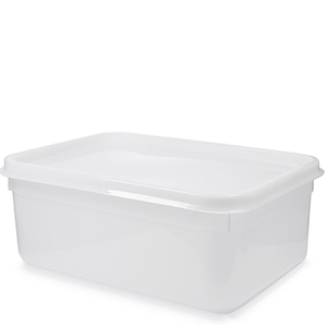 2 ltr Natural Ice Cream Tub With Lid (IP)