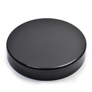 110mm Plastic Screw Cap - Black