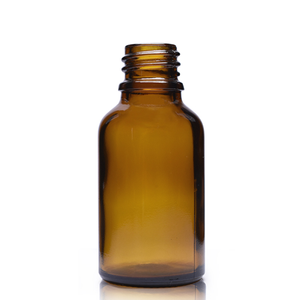 25ml Amber Glass Dropper Bottle (No Cap)