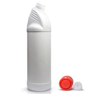 1ltr White Angle Neck Bleach Bottle (32mm neck)