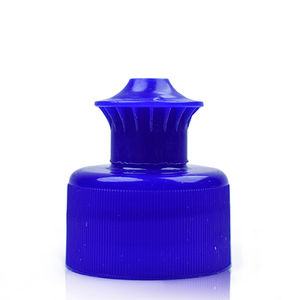 28mm Pull Top Cap - Blue