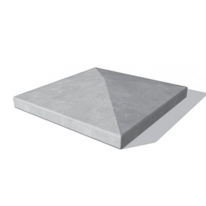 Saddleback Concrete Pillar Cap
