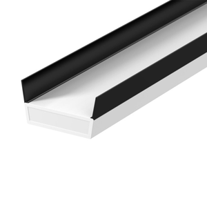 Lorient DS (Side Twin Fin) Acoustic Fire & Smoke Intumescent Strip 10x4mm White