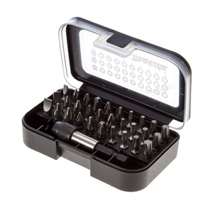Makita D-30667 Screwdriver Bit Set with Magnetic Holder (31 Pieces)