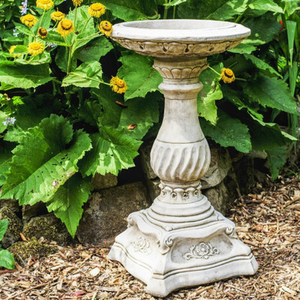 Stone Cast Devon Garden Bird Bath