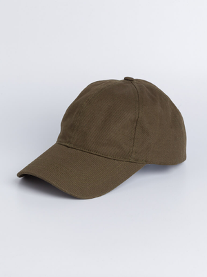 Green Cotton Baseball Cap