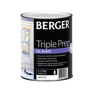 Berger Triple Prep Oil Based White 1L