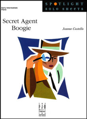 Secret Agent Boogie - Piano