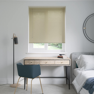 Custard Cream Venetian Blinds 25mm