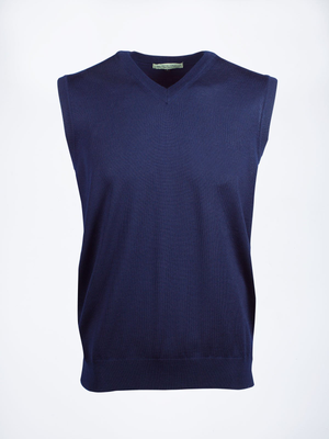 Navy Merino Slipover
