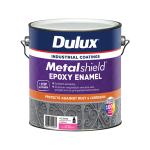 Dulux Metalshield Epoxy Enamel Gloss Extra Bright 4L