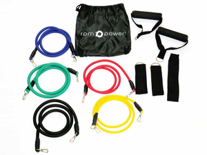 Tube Resistance Bands Essential (11-Piece Set)