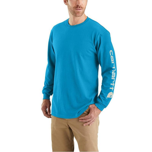 Loose Fit Long Sleeve Dearborn Graphic Logo T-Shirt