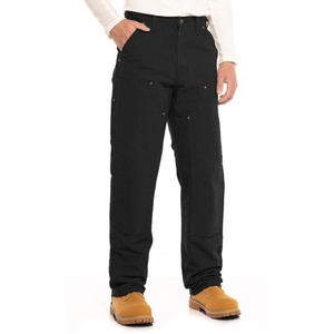 Loose Fit Washed Duck Double-Front Utility Pant