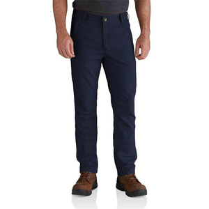 Rugged Flex® Slim Straight Fit Canvas 5-Pocket Tapered Leg Pant