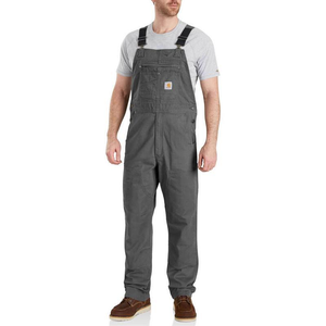 Rugged Flex® Relaxed Fit Unlined Canvas Bib Overall