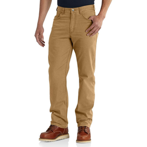 Relaxed Fit Straight Leg Rugged Flex Rigby 5-Pocket Pant