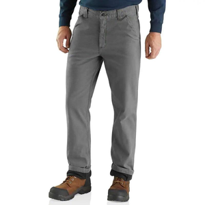 Rugged Flex® Relaxed Fit Knit Flannel Lined Canvas Work Pant