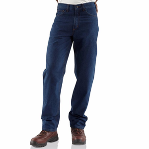Flame-Resistant Relaxed Fit Straight Leg Jean