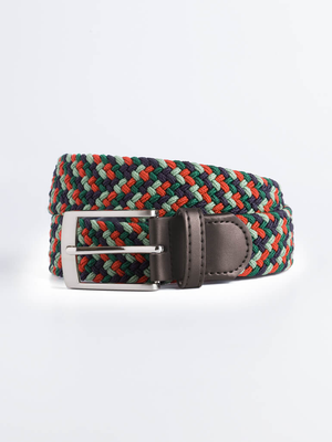 Green Woven Elastic Belt