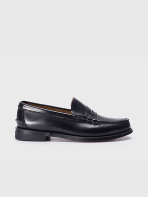 Black Penny Loafer