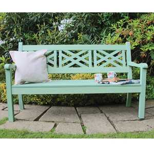 Winawood Speyside 3 Seater Bench -Duck Egg Green - L:156.5 X W:64 X H:93.5