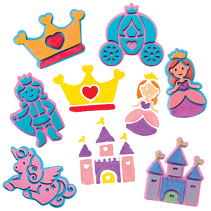 Tampons de princesses en mousse