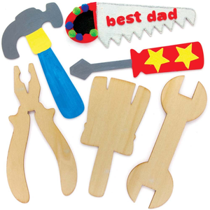 Houten gereedschapsvormen 