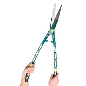Easylife Lightweight Hedge Shears in Brown, Rubber