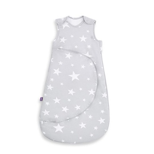 SnuzPouch Sleeping Bag 0-6m 2.5 Tog - White Stars